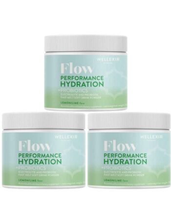 Wellexir Flow Hydration Lemon Lime X3