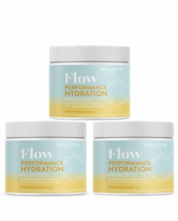Wellexir Flow Hydration Pineapple Lemon X3