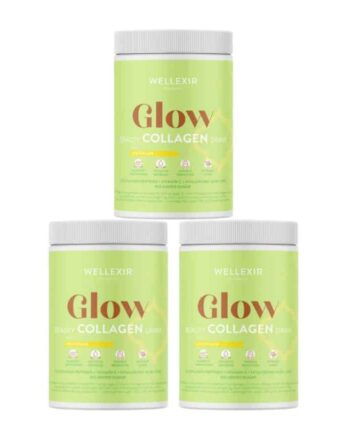 Wellexir Glow Beauty Drink Lemonade 60 Days X3