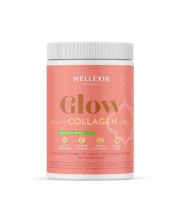 Wellexir Glow Beauty Drink Peach Ice Tea 60 Days