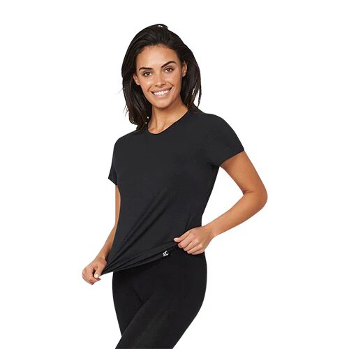 Women   Crew Neck Sort Str
