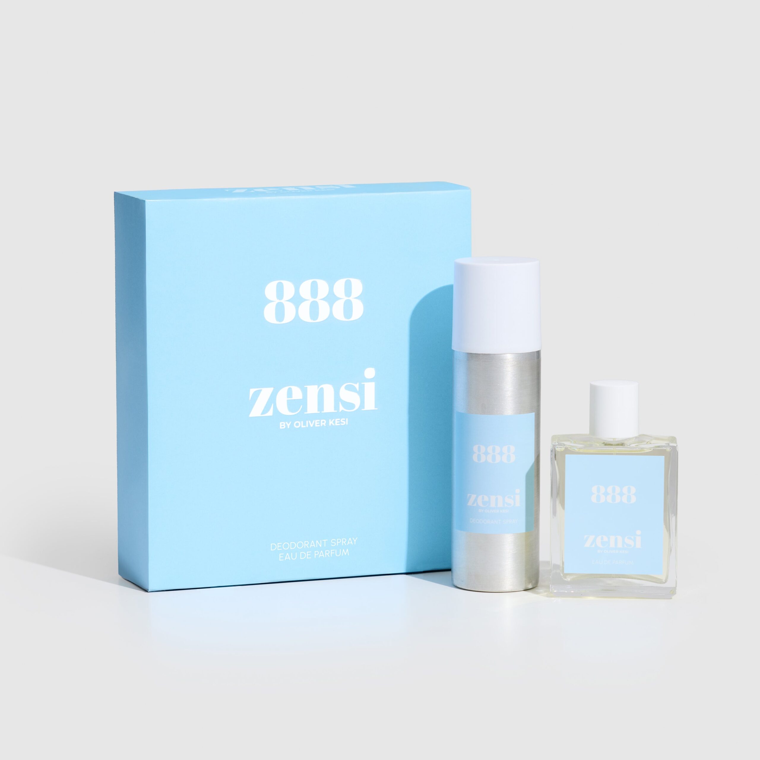 Zensi By Oliver Kesi 888 Eau De Parfum Deodorant Spray Gavesæt