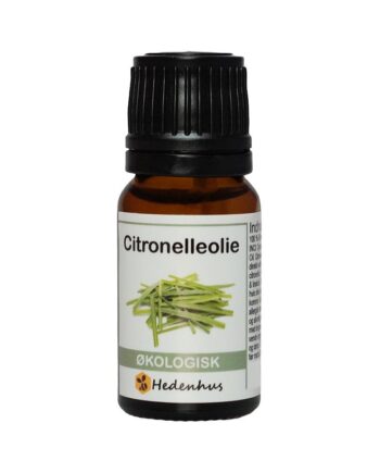 Citronelle Citronella Olie økologisk 10 Ml