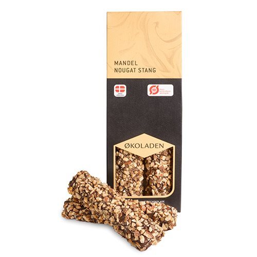 økoladen Mandel Nougat Stang    75g
